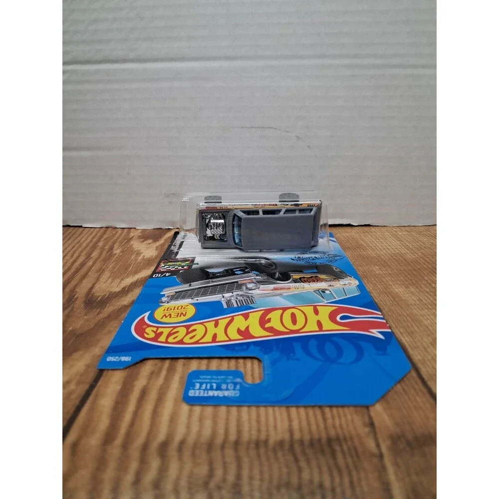 Hot Wheels 2019 Hw Race Day '64 Nova Wagon Gasser 198/250 Gray Toy Grey